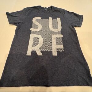 Old Navy Navy Blue Surf Graphic Tee Small